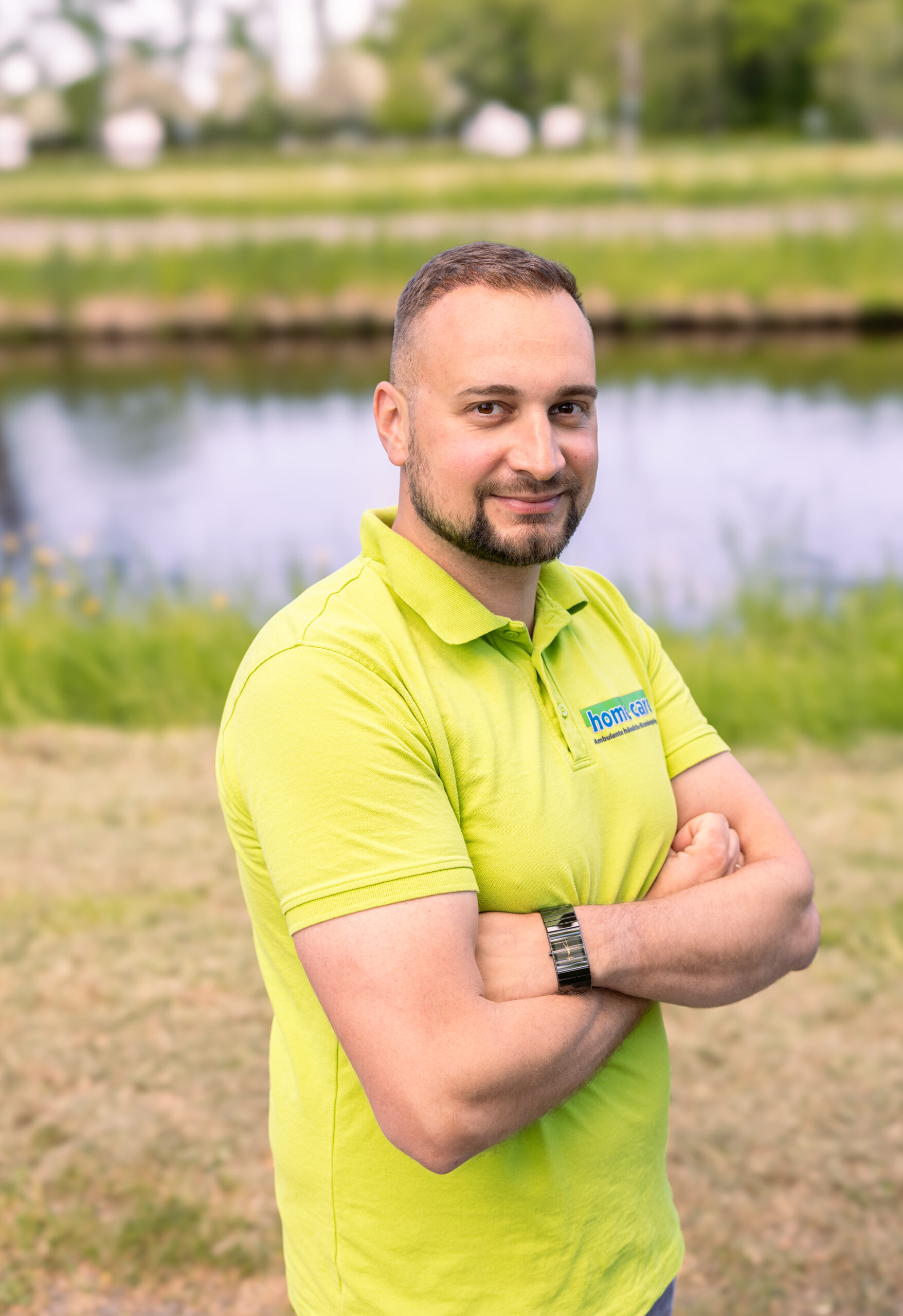 Pflegedienstleitung Damian Meyer pflegedienst Sande home care